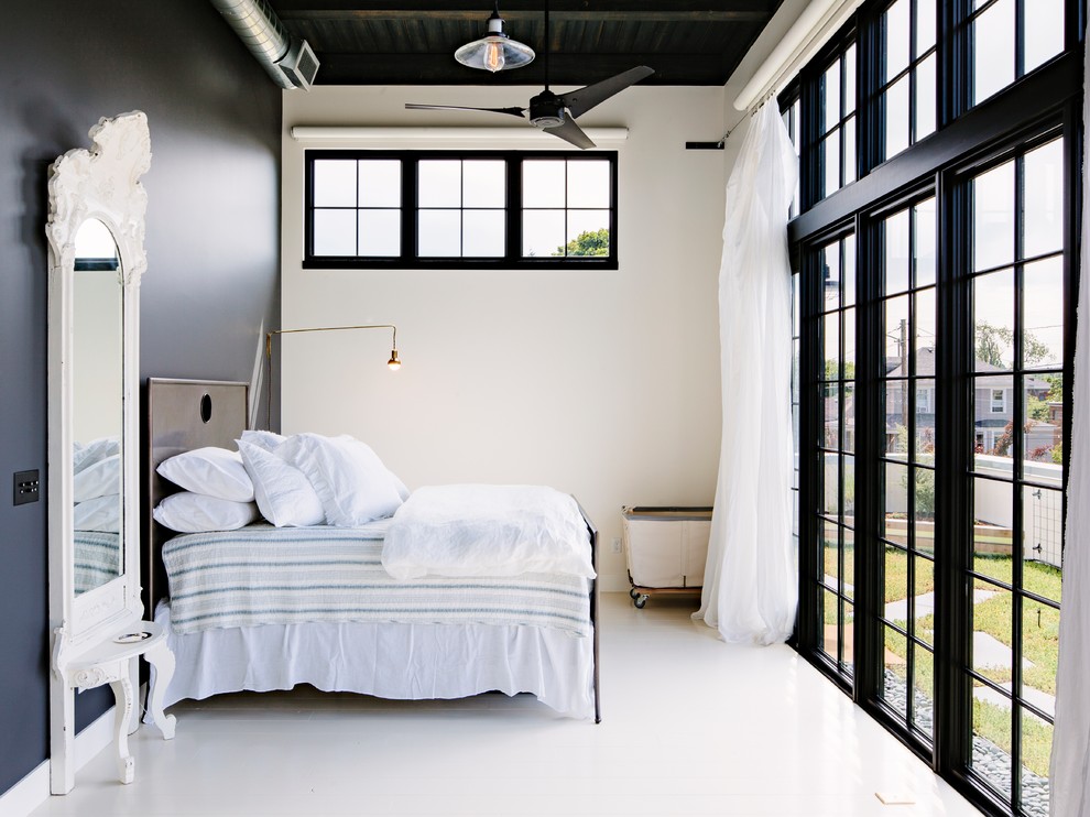 desain langit-langit kamar tidur gaya industrial