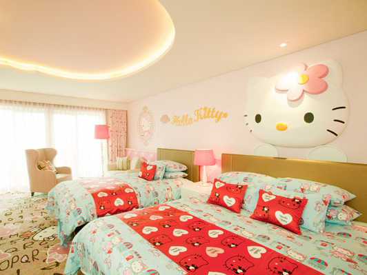 Desain Rumah Hello Kitty Tampilan Merah Muda Yang Imut Dan Ceria Interiordesign Id