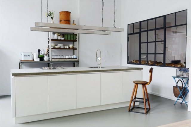 Desain Dapur Industrial Dapur Rumah ala Kafe Desain Dapur Industrial Dapur Rumah ala Kafe