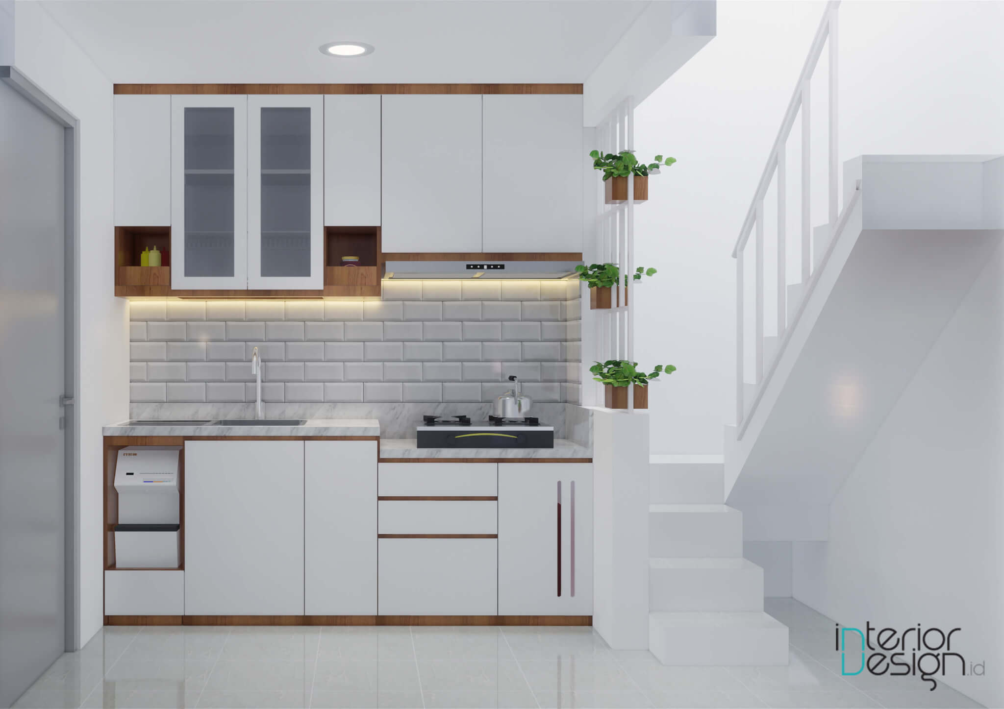 Penerapan Warna Putih di Area Dapur agar Terlihat Lebih Menarik