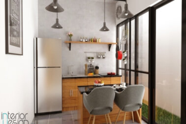 desain dapur dan ruang makan sempit