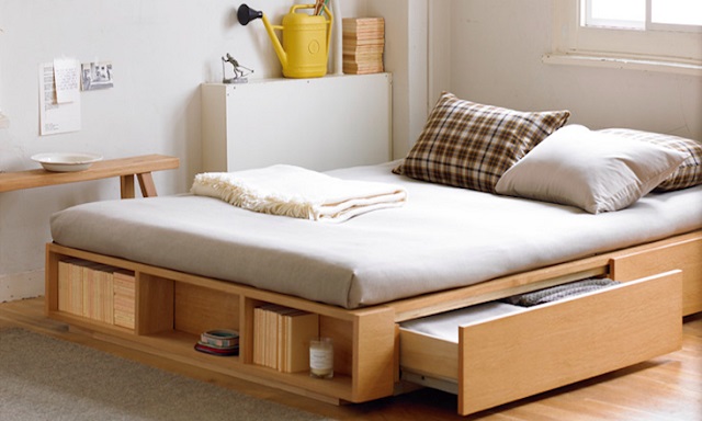 cara simple desain kamar tidur kecil