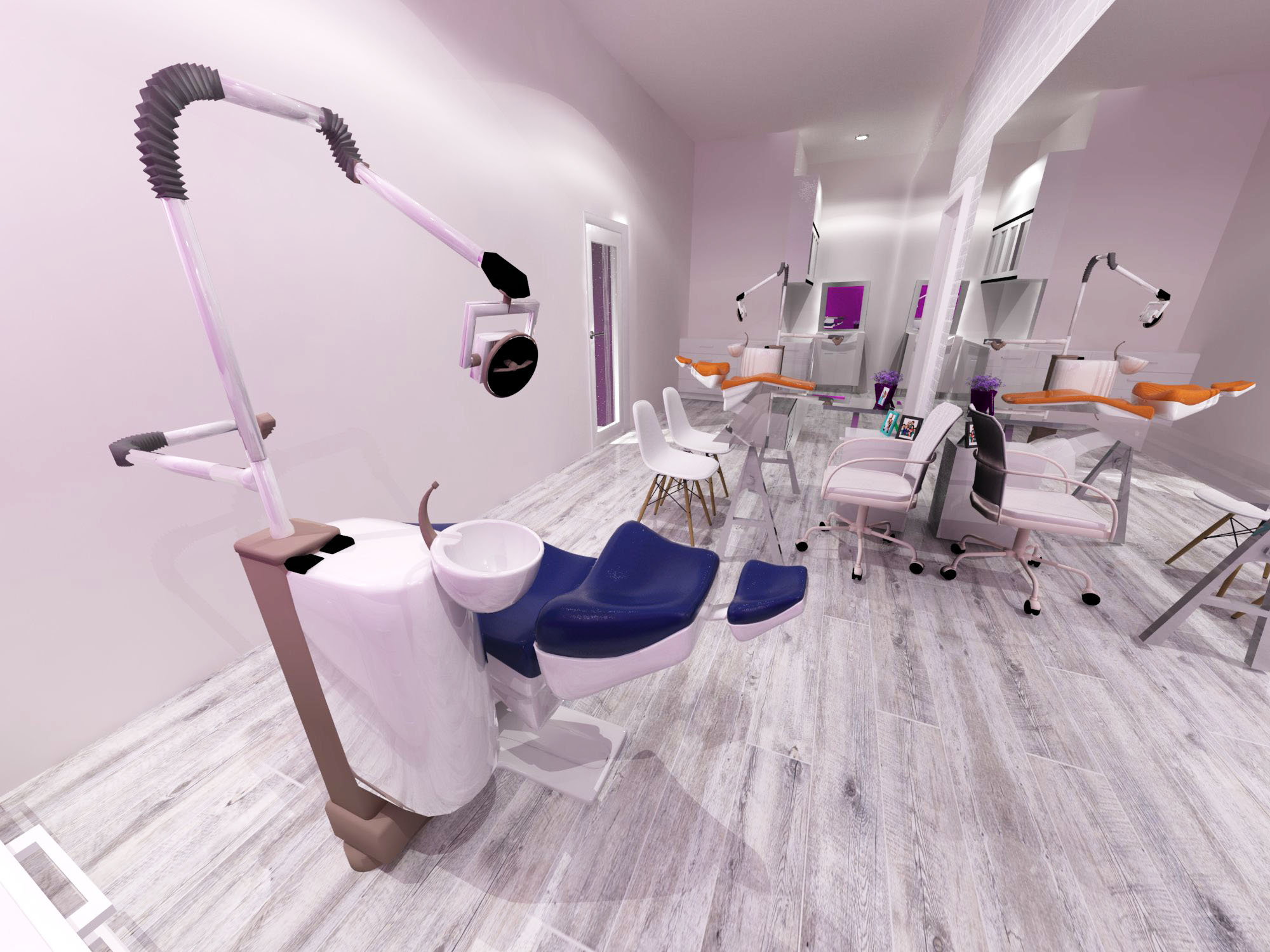 Ruang Praktek Klinik Gigi Tanggerang Interiordesign Id