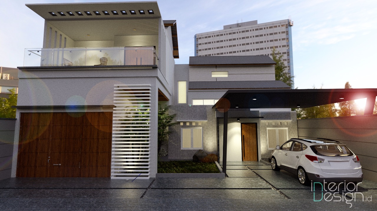 facade rumah minimalis tampak depan