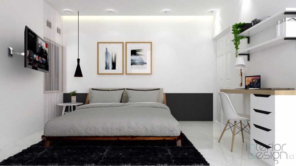 desain kamar tidur gaya skandinavia