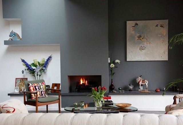 Paduan warna interior rumah minimalis