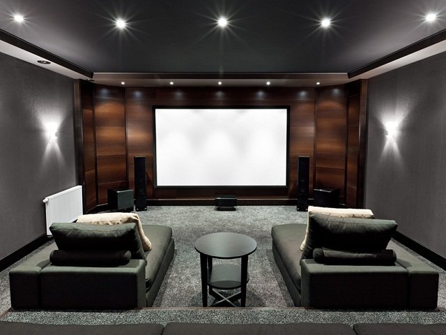 desain home theater minimalis
