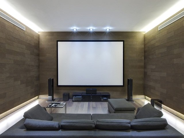 desain home theater minimalis