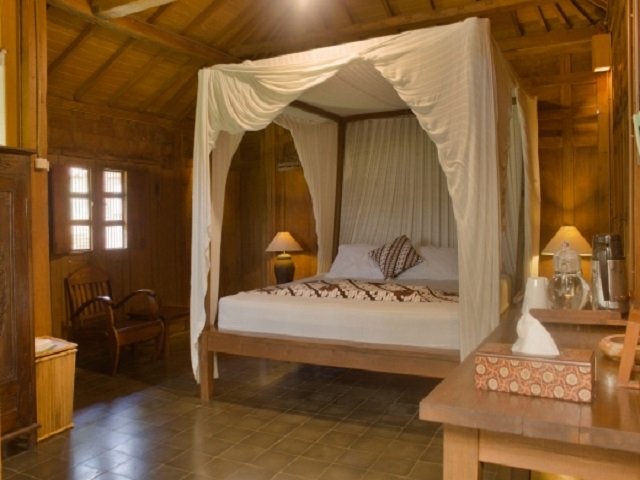 dekorasi kamar tidur tradisional