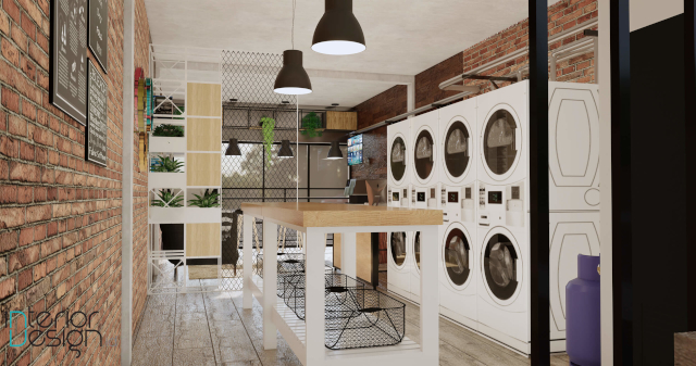 desain laundry; laundry room