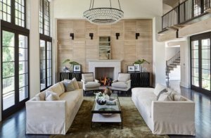 desain interior rumah dengan keseimbangan simetris