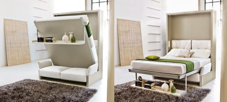 furnitur multifungsi untuk kamar tidur kecil