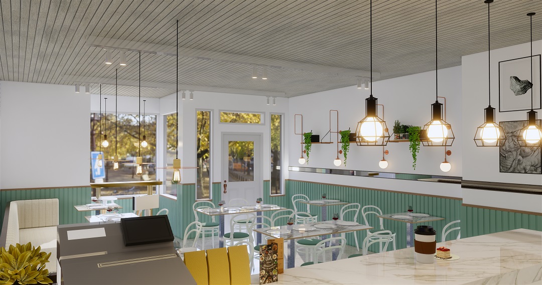  Desain Cafe Classic Modern Palembang InteriorDesign id