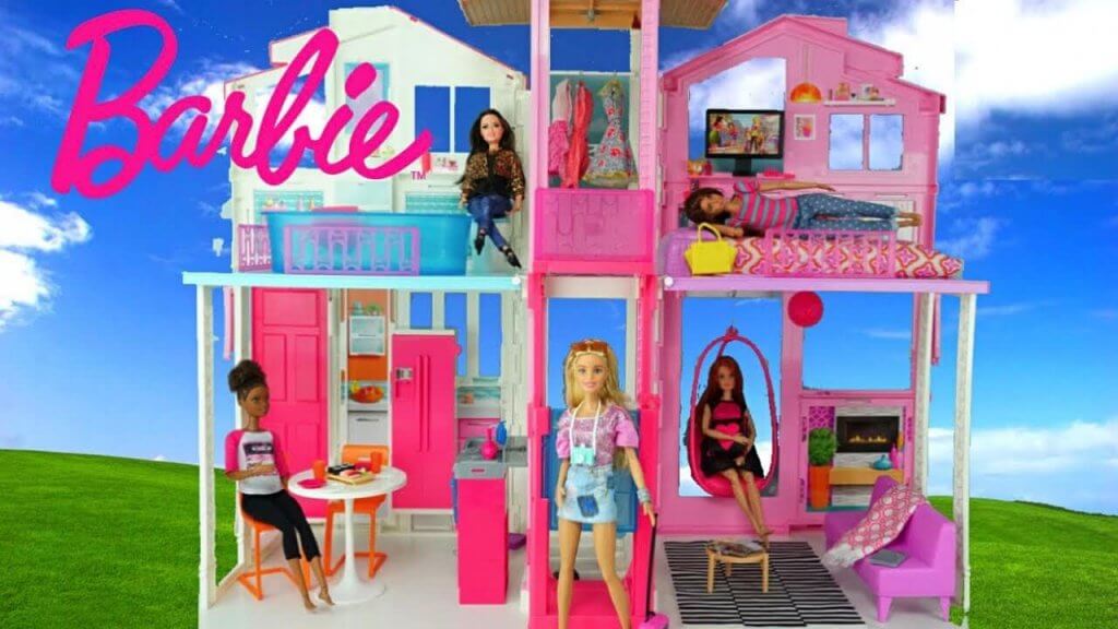 dekorasi rumah barbie
