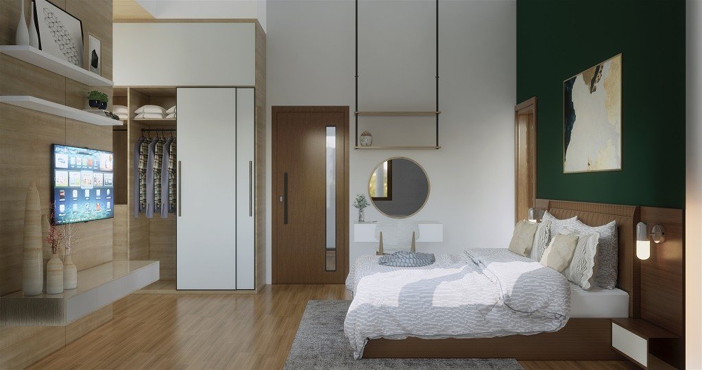 desain kamar tidur gaya modern