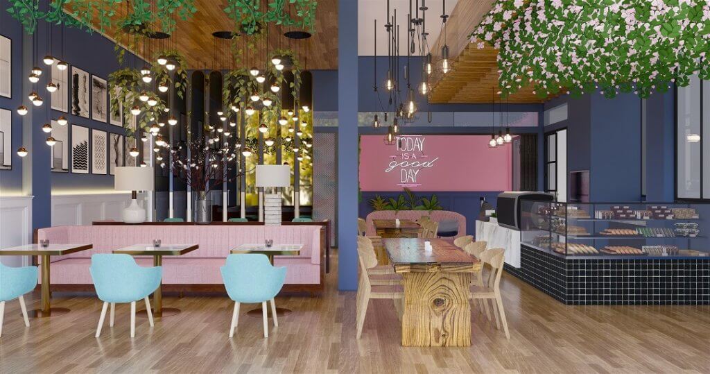 Jasa Desain Interior Cafe InteriorDesign.id