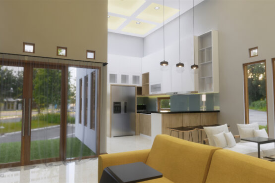 desain ruang keluarga modern