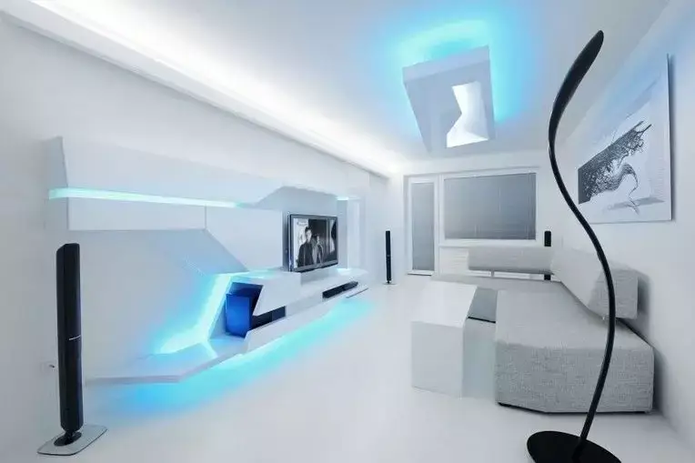 desain interior futuristik
