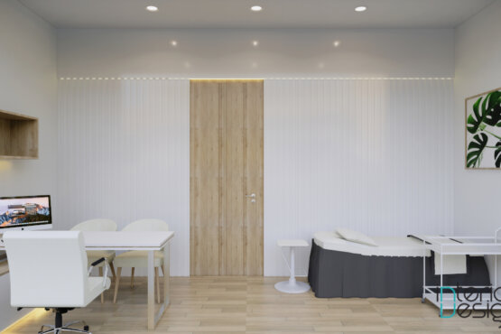 desain interior klinik kecantikan