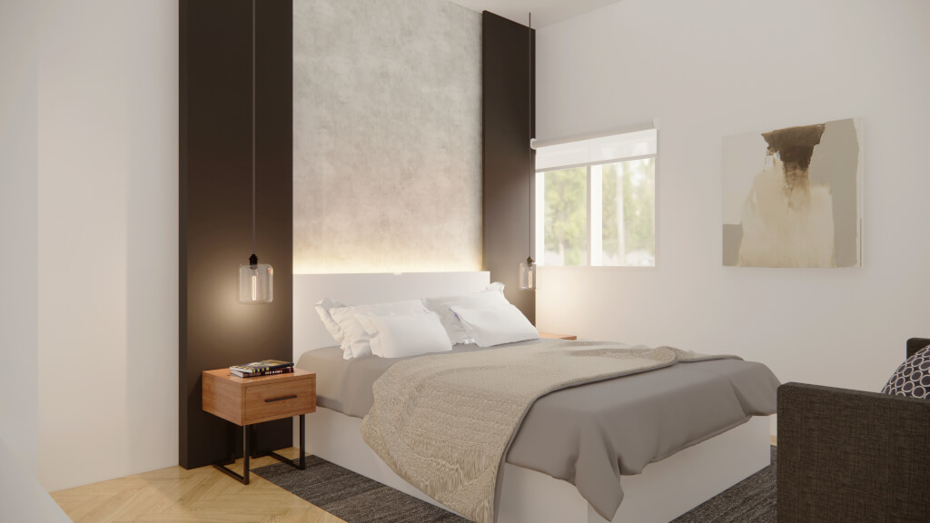 desain kamar tidur modern minimalis