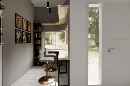 desain ruang makan dan dapur modern