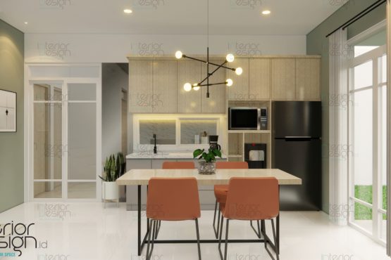 desain interior dapur dan ruang makan minimalis
