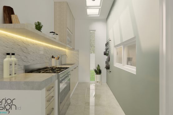 desain interior dapur dan ruang makan minimalis