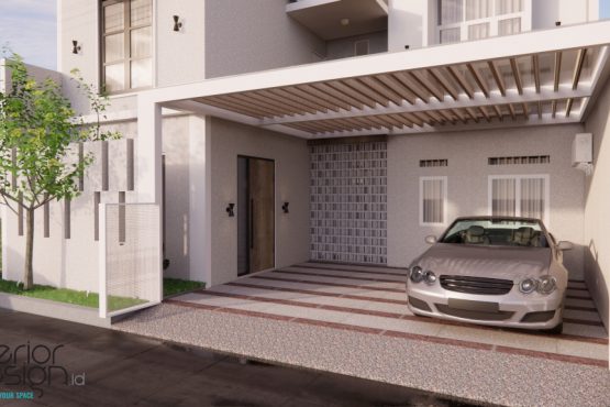 desain facade rumah modern