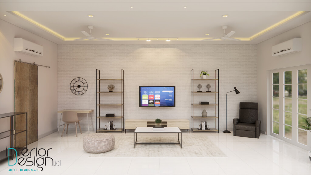 desain ruang tengah rumah modern