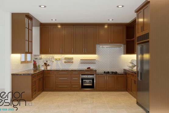 interior dapur gaya klasik modern