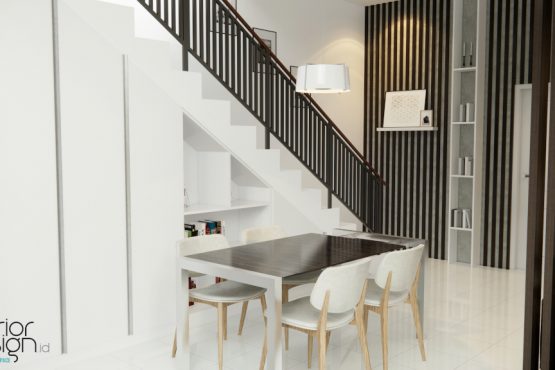 interior ruang makan minimalis modern