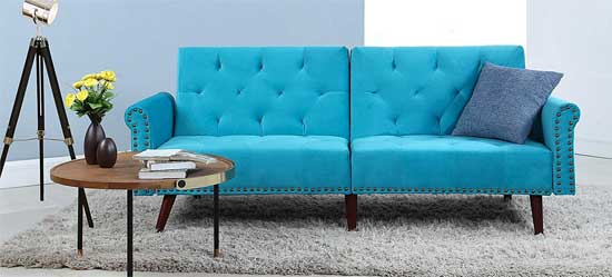 sofa gaya vintage