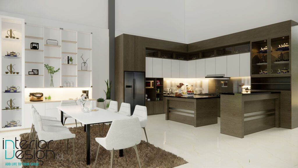 desain dapur dan ruang makan modern