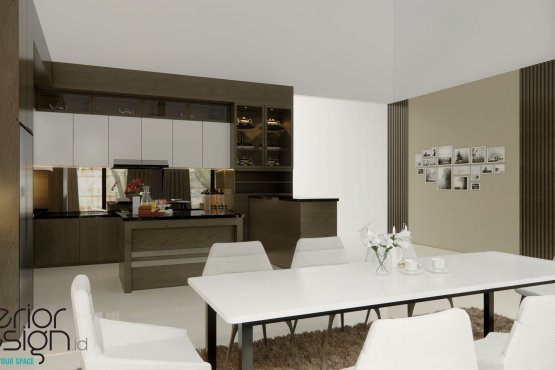 desain dapur dan ruang makan modern