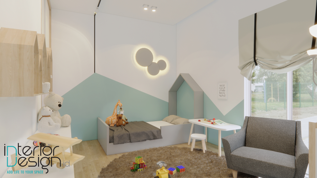 desain interior ruangan kamar anak yang baik