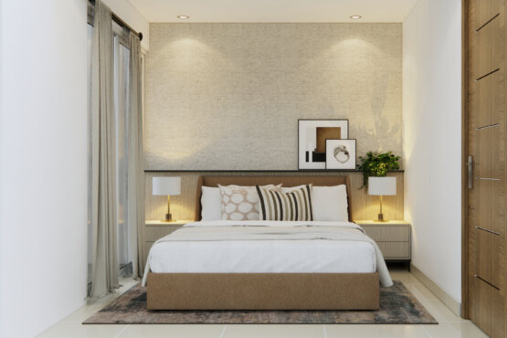desain kamar tidur natural modern