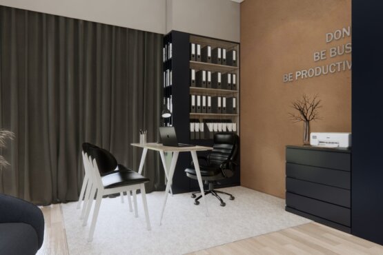 inspirasi desain kantor minimalis modern