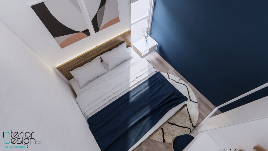 desain interior kamar tidur skandinavia