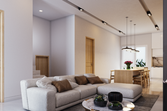 desain ruang keluarga modern farhmouse