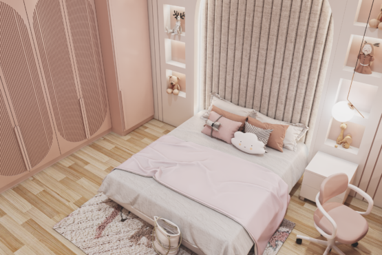 desain kamar tidur anak modern kontemporer