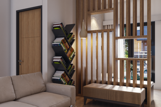 desain ruang keluarga modern kontemporer