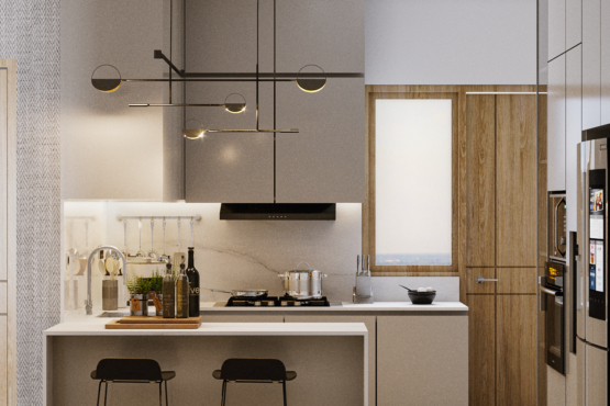 desain interior ruang keluarga modern kontemporer