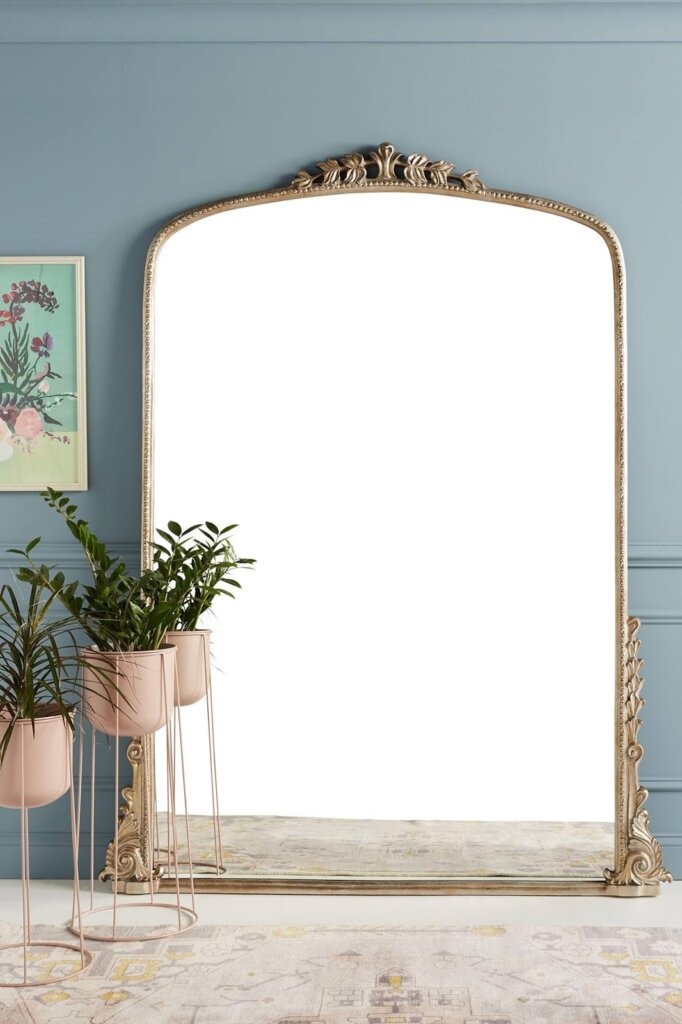 cermin minimalis dari gleaming primrose