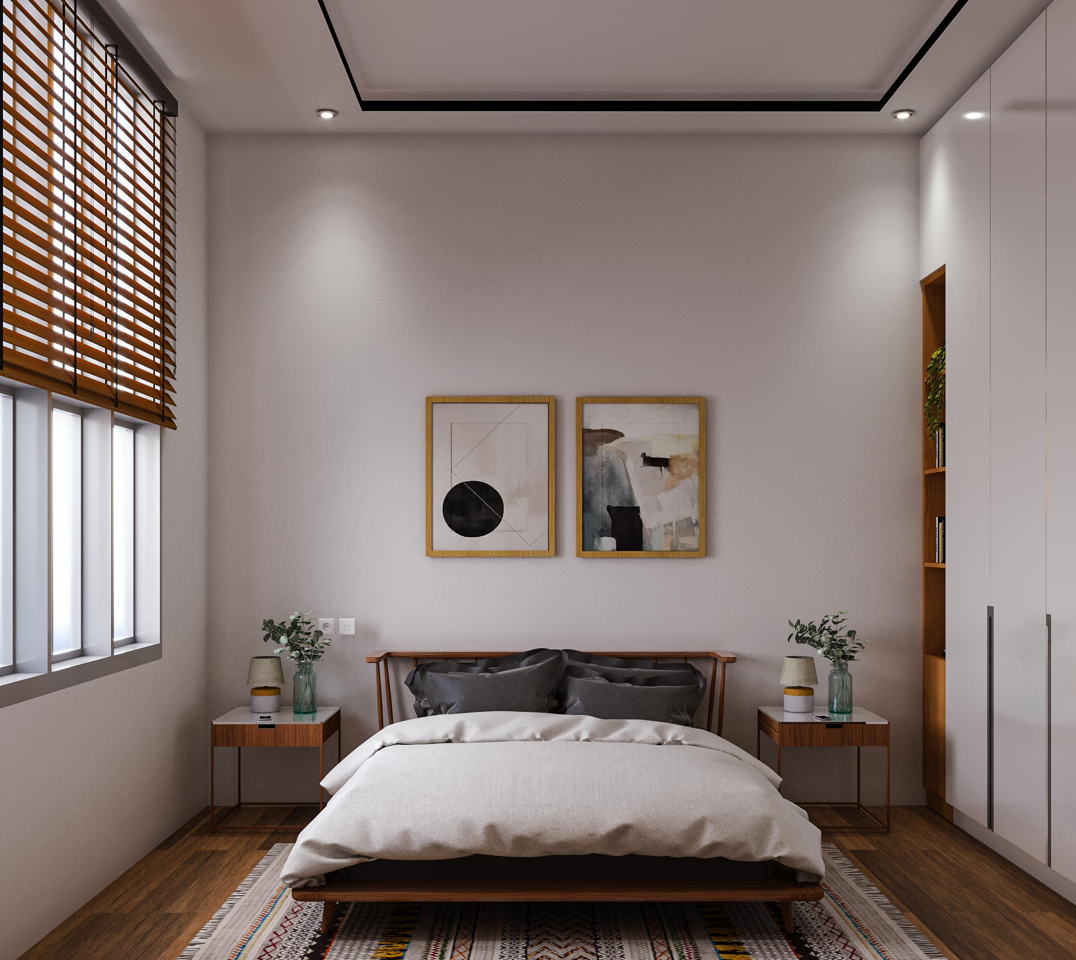 desain kamar tidur minimalis modern