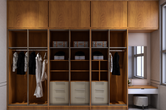 area wardrobe minimalis modern