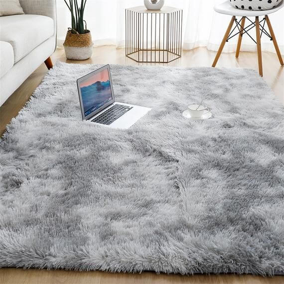 karpet bertekstur tebal yang modern