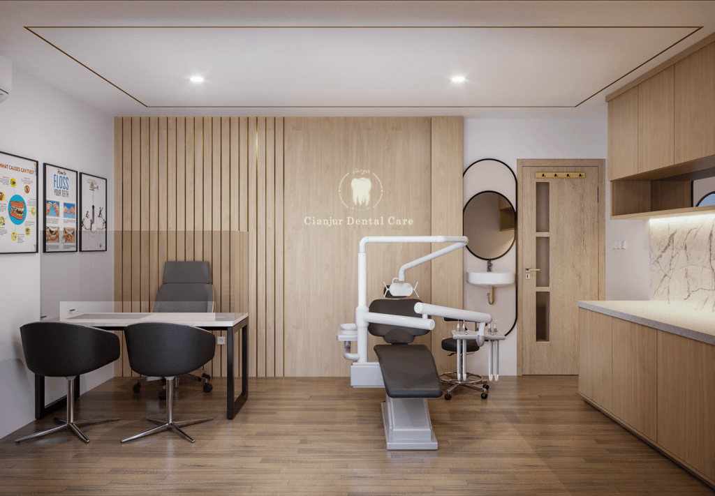 klinik gigi minimalis modern