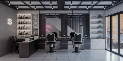 barbershop modern industrial