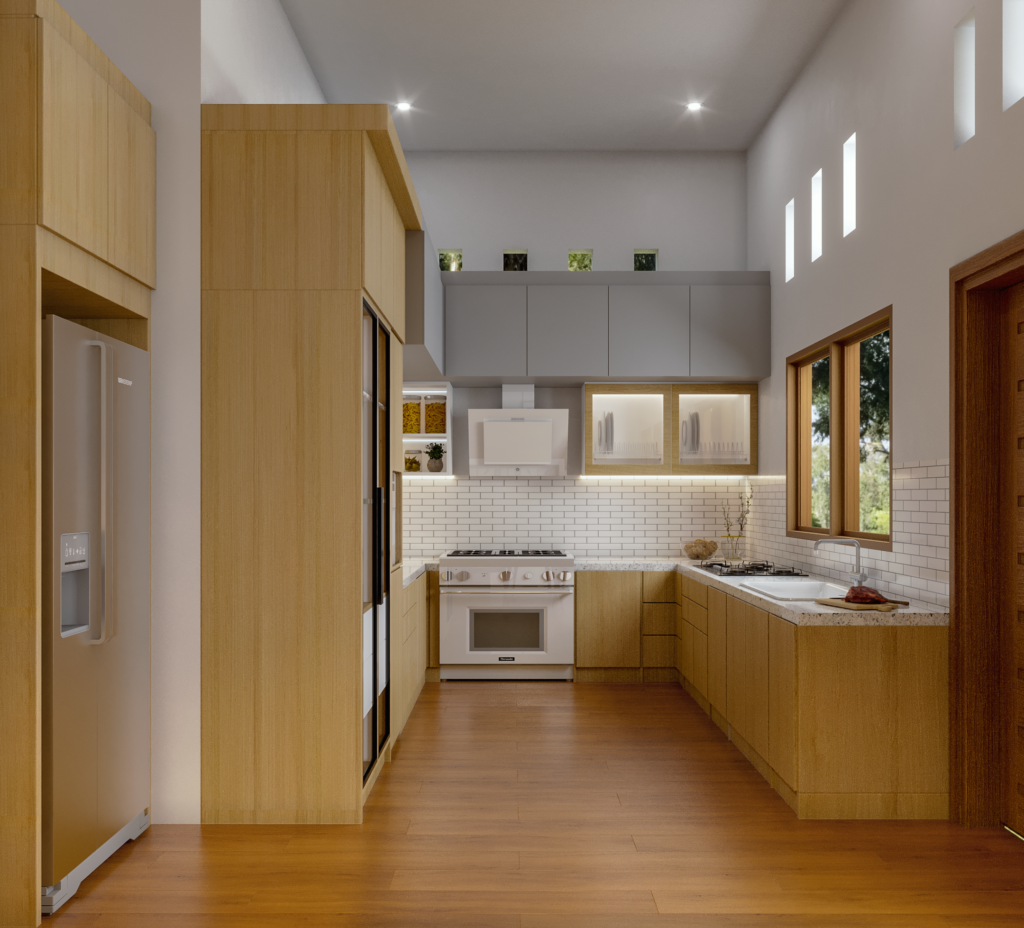 interior dapur gaya modern minimalis