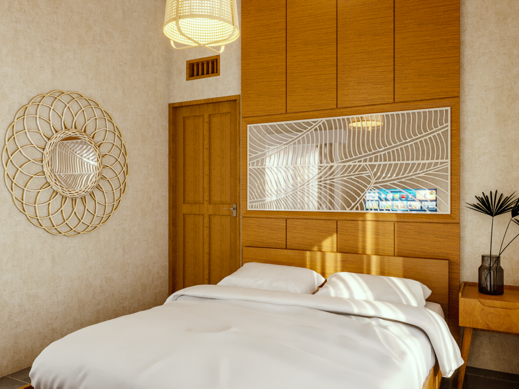 desain kamar tidur gaya tradisional bali